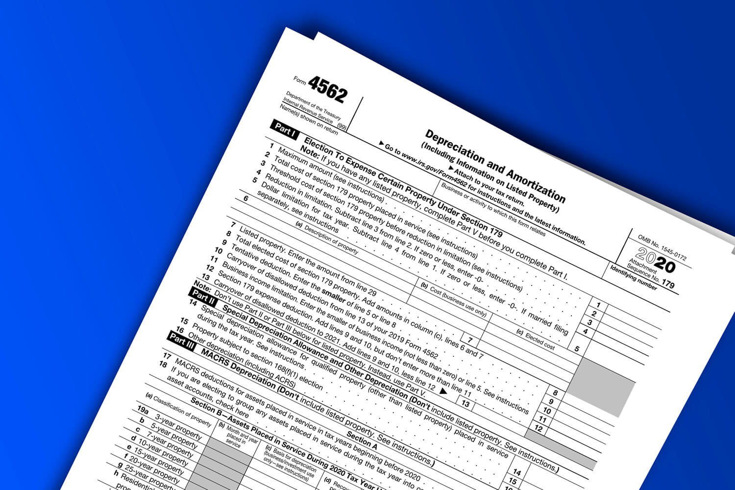 Depreciation Deduction for Rental Property